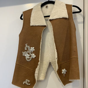 "MINT" Collection Vintage RARE Shearling Vest